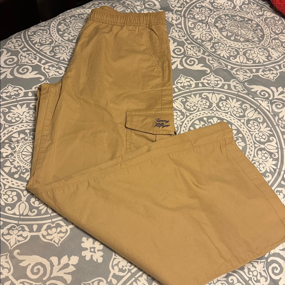Tommy Hilfiger Khaki Cargo Pants women